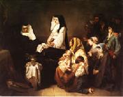 The Death of a Sister of Charity Isidore pils